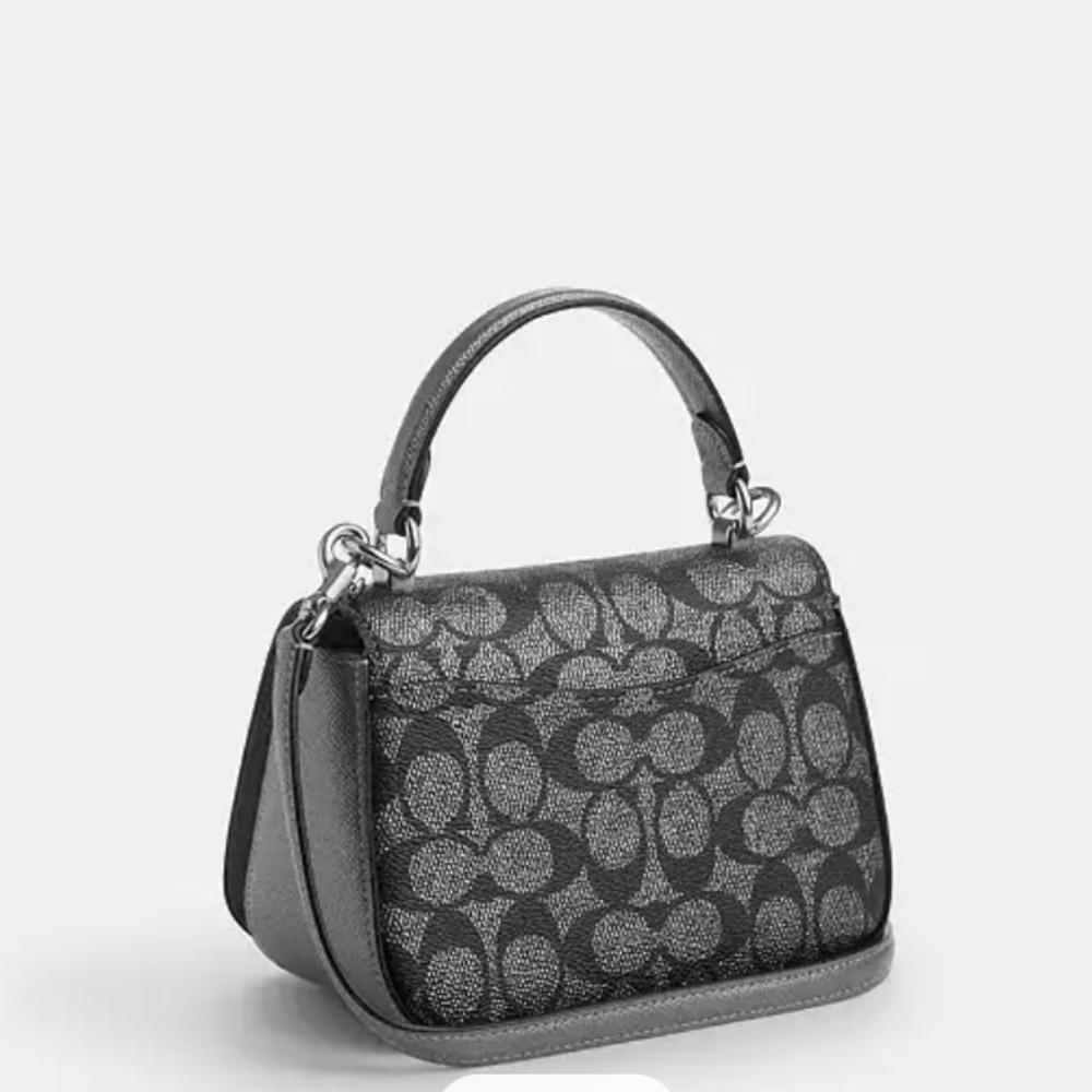 Coach Lysa top handle signature Crossbody - Picture 4 of 6